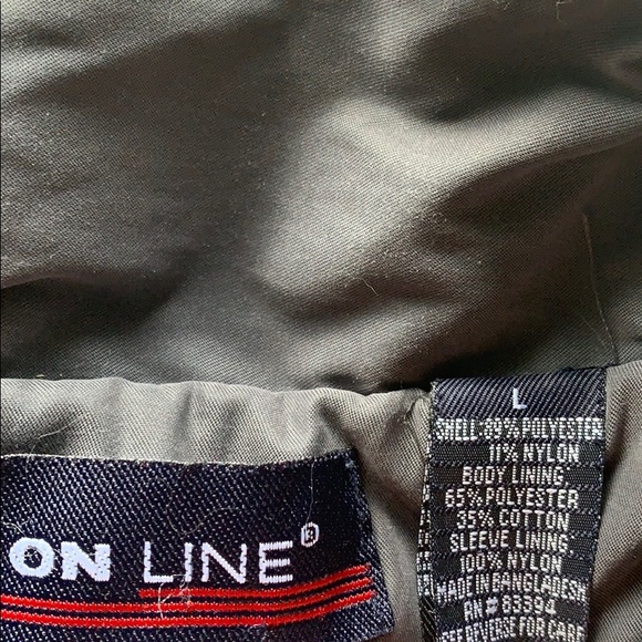 On Line Men’s Gray Vintage Tracksuit - Picture 4 of 7